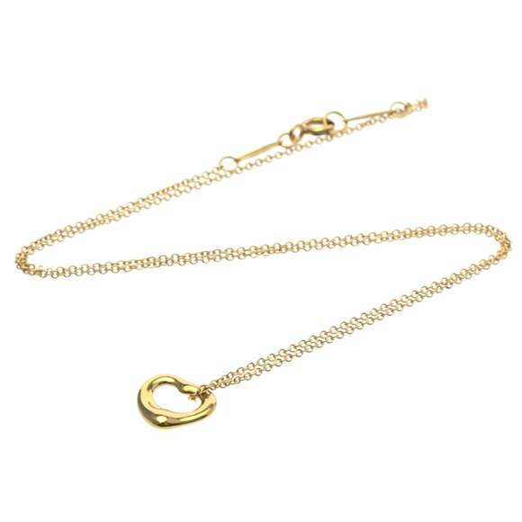 TIFFANY Authentic 18k Gold Heart Necklace